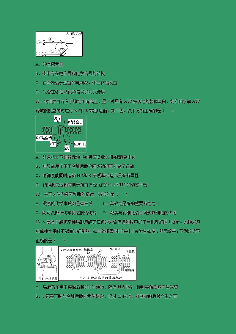 【生物】甘肃省兰州第一中学2018-2019学年高二下学期3月月考试题（解析版）03