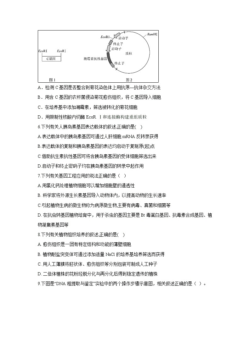 【生物】贵州省遵义航天高级中学2018-2019学年高二下学期第一次（3月）月考试题第2页