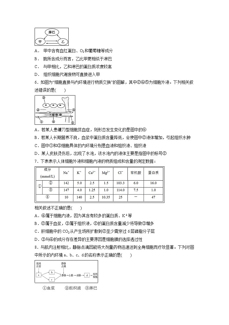 【生物】河北省辛集中学2018-2019学年高二上学期第一次月考试题02