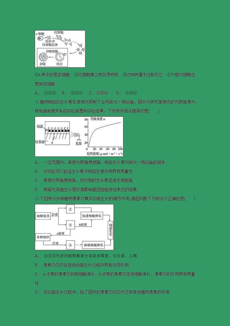 【生物】安徽省定远重点中学2018-2019学年高二下学期开学考试试题第3页