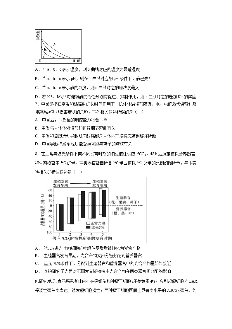 【生物】江西省南康中学2019-2020学年高二上学期期中考试（第二次大考）试题第3页