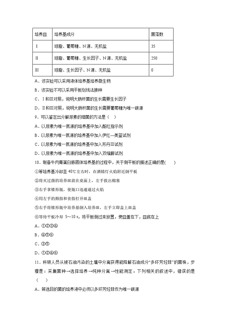 【生物】黑龙江省大庆实验中学2019-2020学年高二下学期第五次网上检测试题第3页