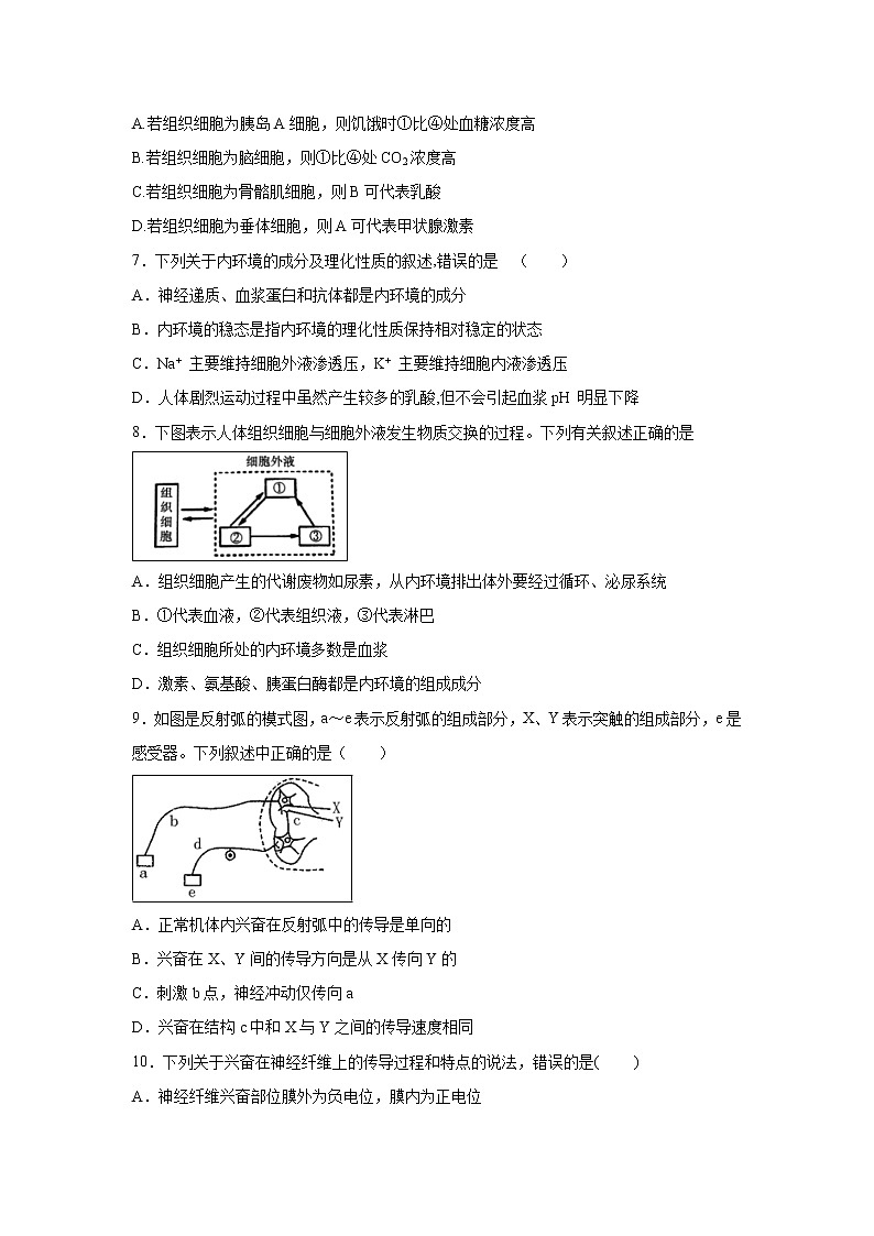 【生物】辽宁省沈阳铁路实验中学2019-2020学年高二10月月考试题第2页