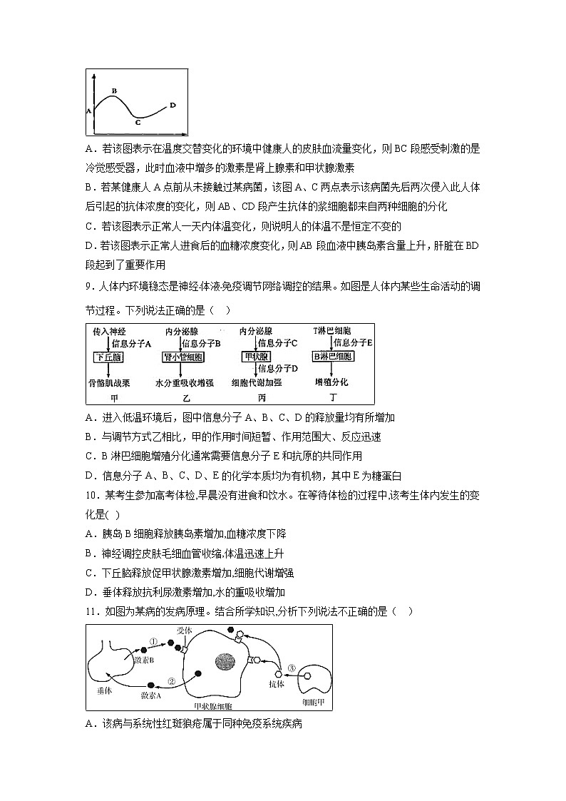 【生物】四川省南充高级中学2019-2020学年高二12月月考试题第3页