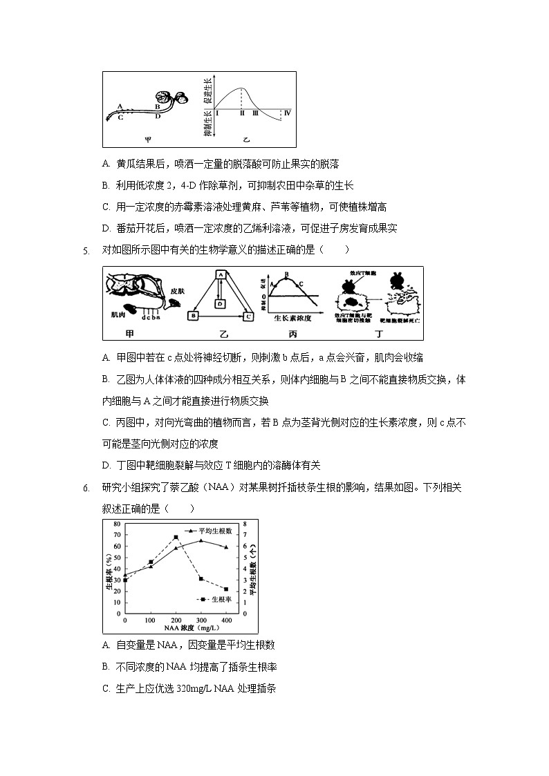 【生物】安徽省肥东县第二中学2019-2020学年高二（普通班）上学期第二次月考试题02