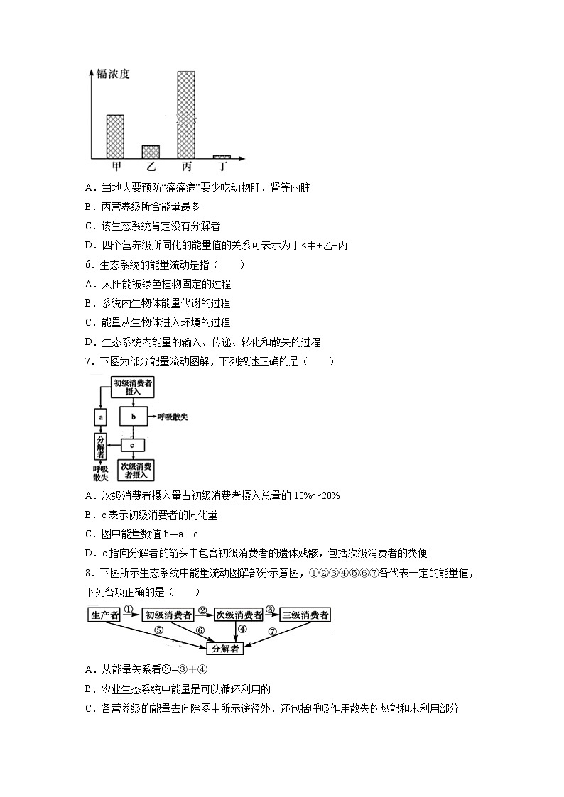 【生物】河北省邯郸市大名一中2019-2020学年高二10月周测试卷第2页