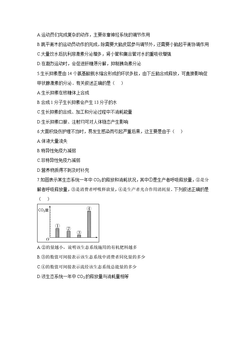【生物】安徽省定远重点中学2018-2019学年高二上学期期末考试试题第2页