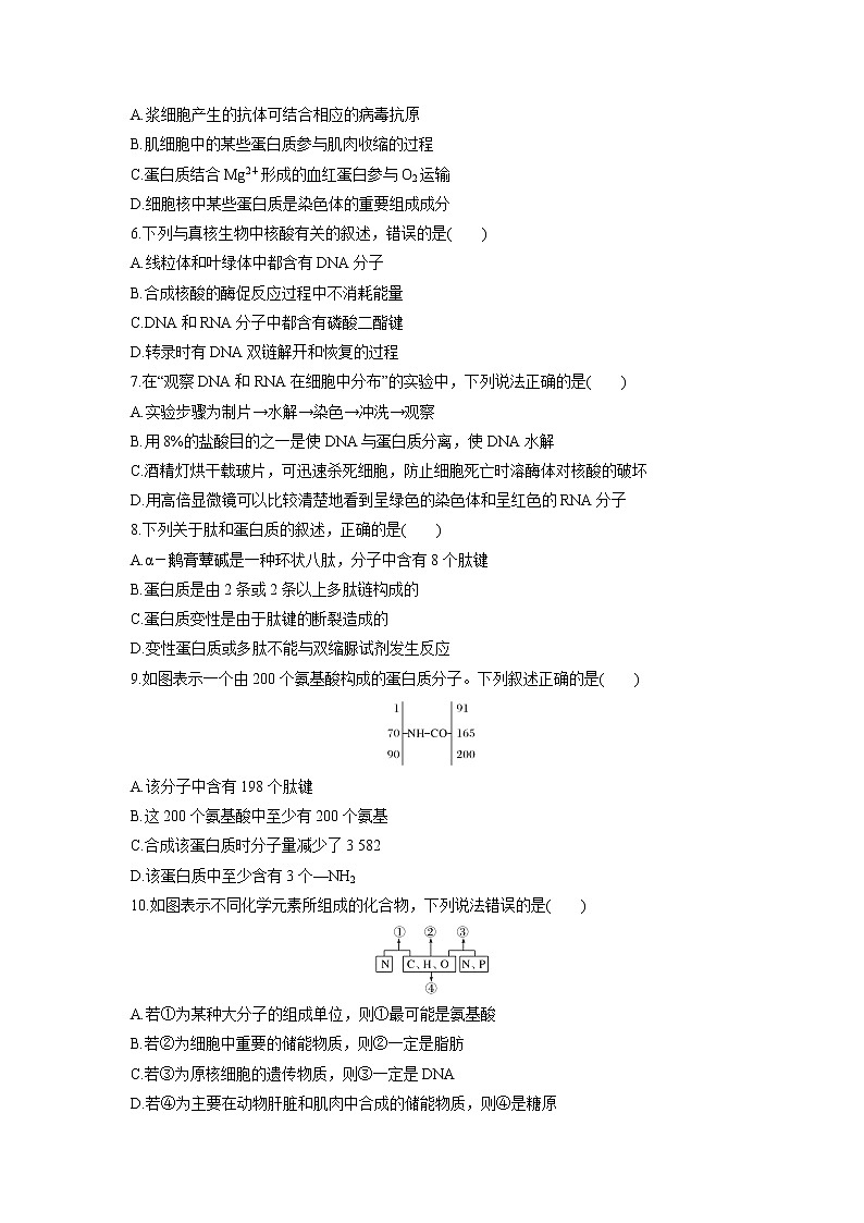 【生物】陕西省吴起高级中学2019-2020学年高二下学期第四次质量检测（期末）试题 (1)02