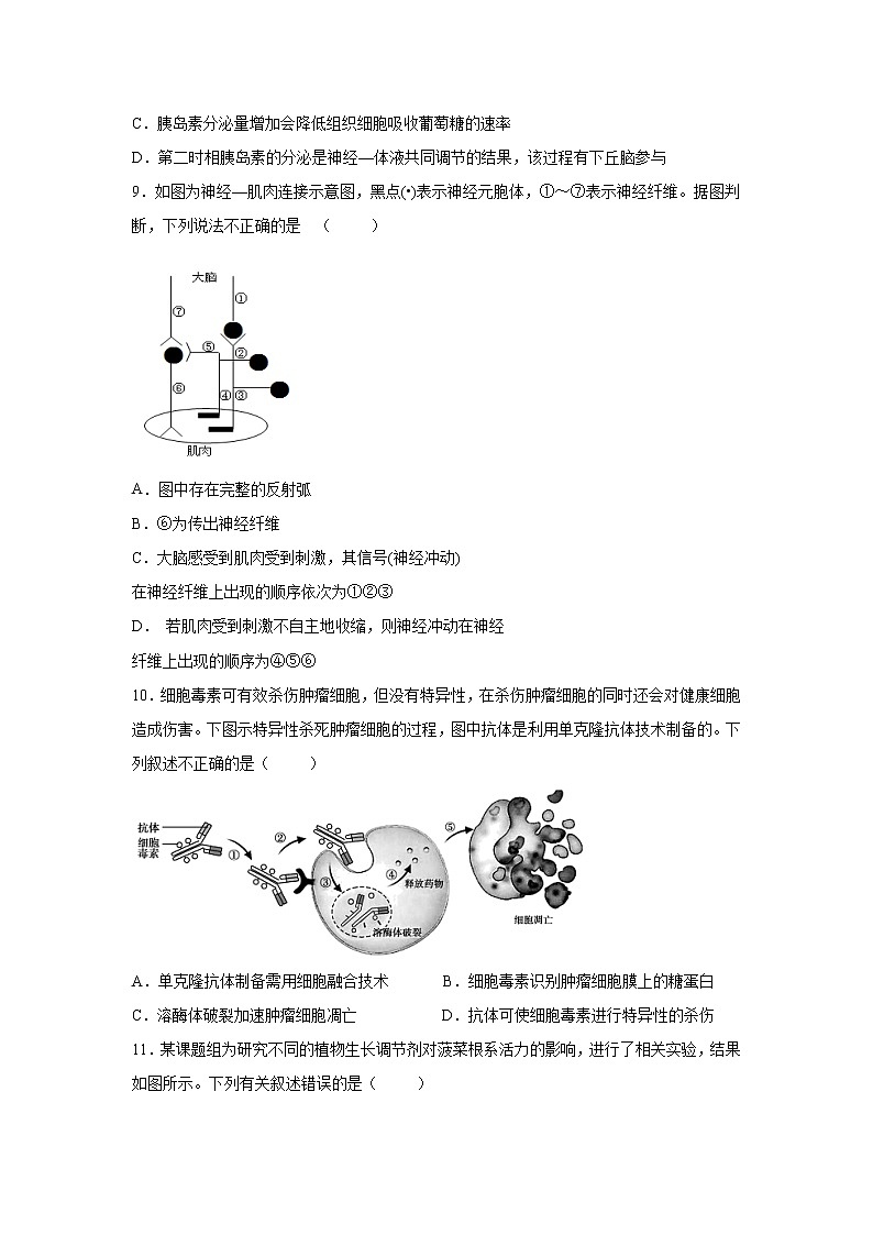 【生物】湖北省新高考联考协作体2019-2020学年高二下学期期末联考试卷（解析版）03