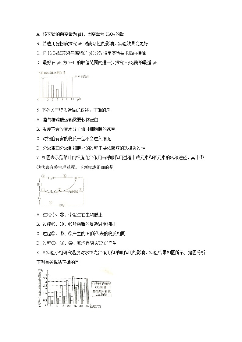 【生物】湖南省岳阳市2019-2020学年高二下学期期末考试试题02
