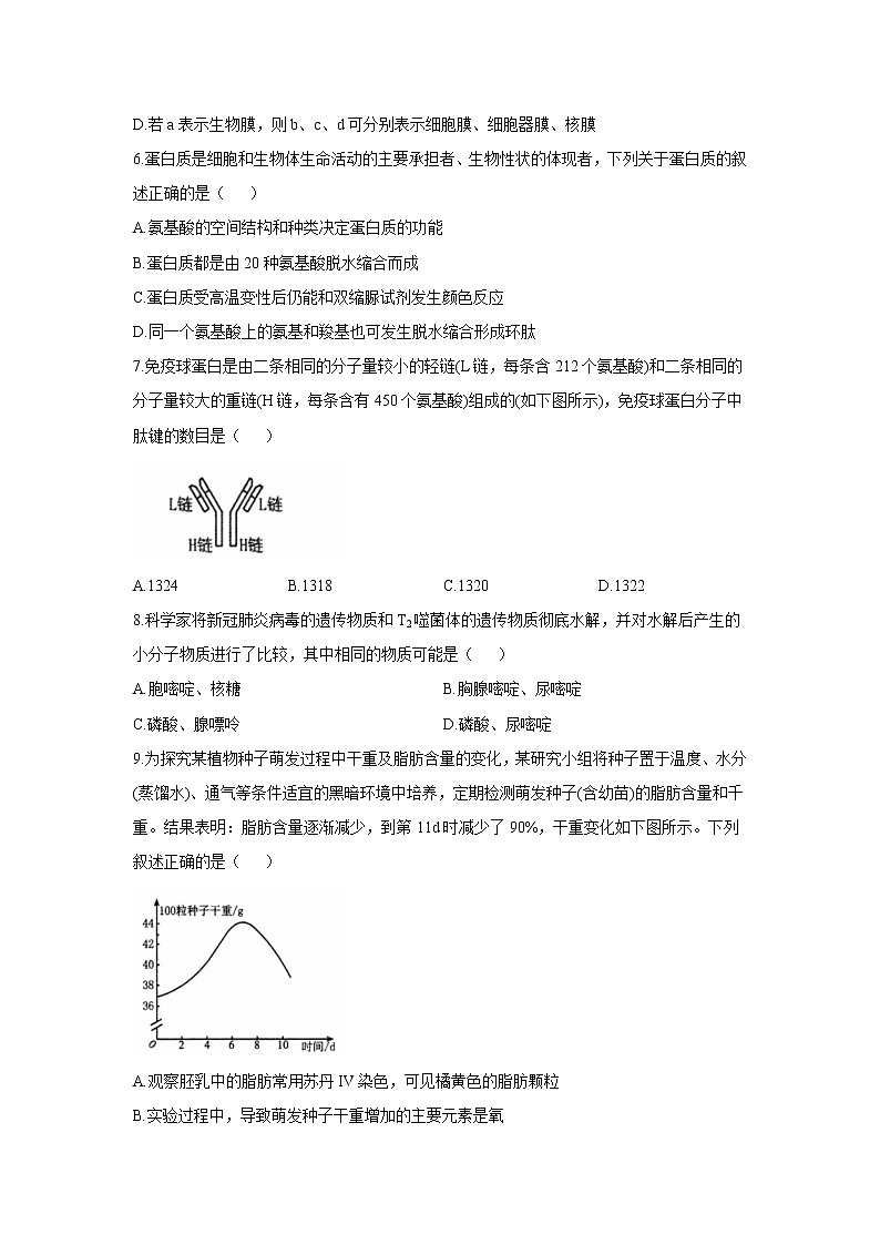 【生物】河南省郑州市2019-2020学年高二下学期期末考试试题02