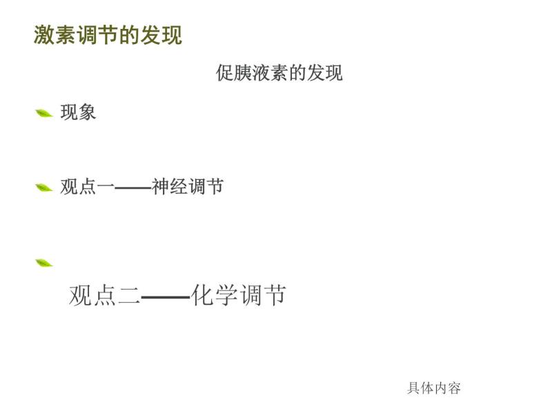 人教版高二生物必修3课件：2.2 通过激素的调节 第一课时04