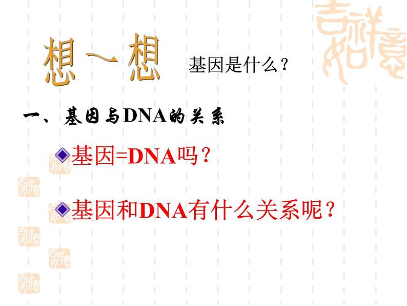 高中人教版生物必修2教学课件：3.4 基因是有遗传效应的DNA片段2 Word版含答案04