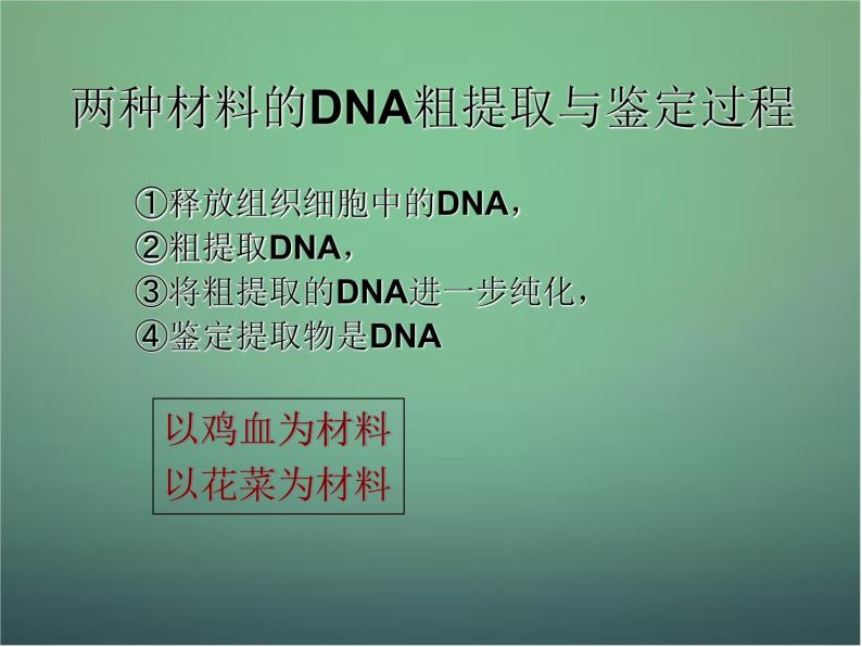 高中生物 5.1DNA的粗提取与鉴定课件 新人教版选修106