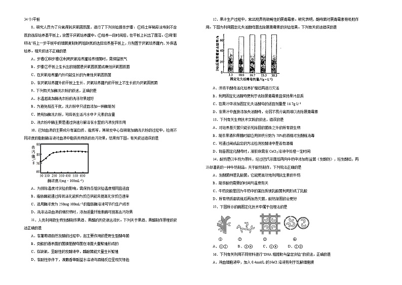 2021届高考一轮复习第十二单元物技术实践训练卷 B卷第2页
