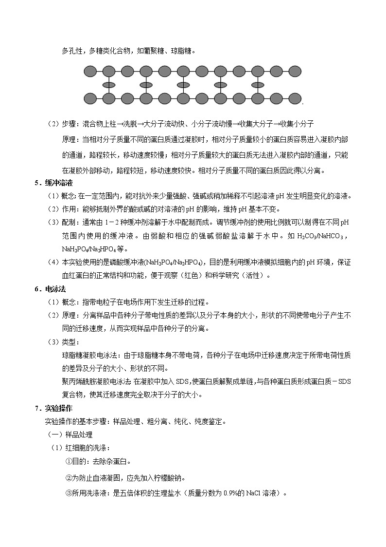考点49 DNA和蛋白质的提取技术-备战2021年高考生物一轮复习考点一遍过第2页