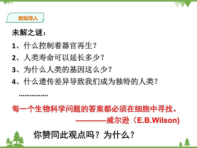 人教版生物必修一1.1《从生物圈到细胞》PPT课件+教学设计+同步练习02