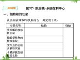 人教版生物必修一3.3《细胞核-系统控制中心》PPT课件+教学设计+同步练习