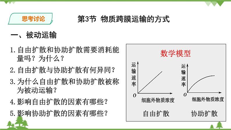 人教版生物必修一4.3《物质跨膜运输的方式》PPT课件+教学设计+同步练习08