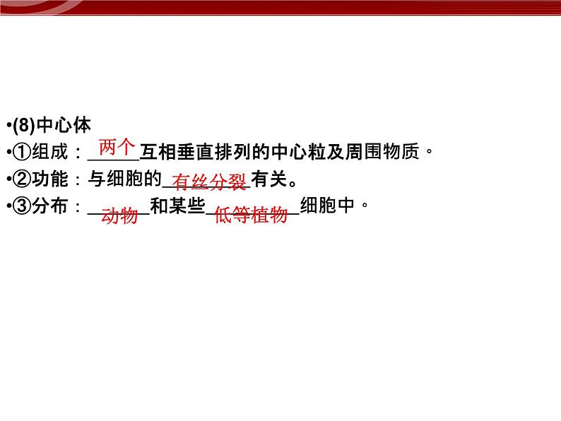 高效课堂同步课件：3-2-1细胞器──系统内的分工（必修1）08