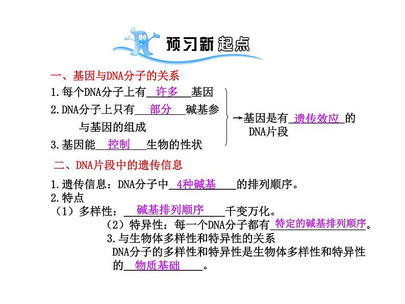 【人教版】高中生物必修二《 3.4 基因是有遗传效应的DNA片段》课件102