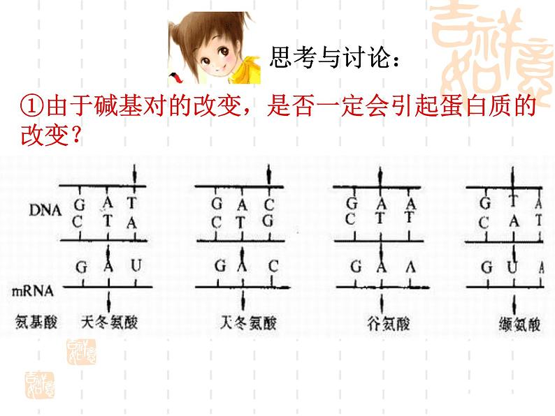 高中人教版生物必修2教学课件：5.1 基因突变和基因重组1 word版含答案第8页