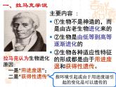 高中人教版生物必修2教学课件：7.1 现代生物进化理论的由来2 word版含答案