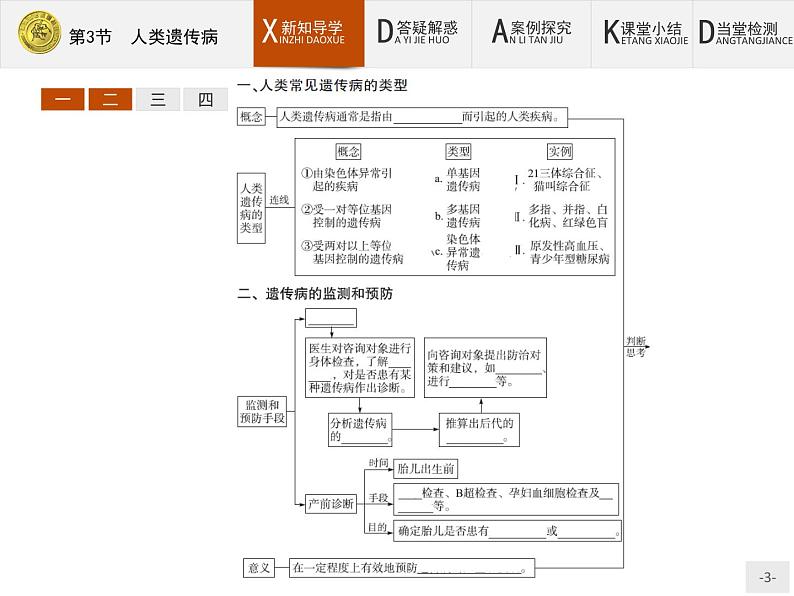 高中生物人教版必修2课件：5.3 人类遗传病03