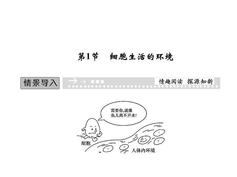 高效课堂同步课件：1-1细胞生活的环境（必修3）01