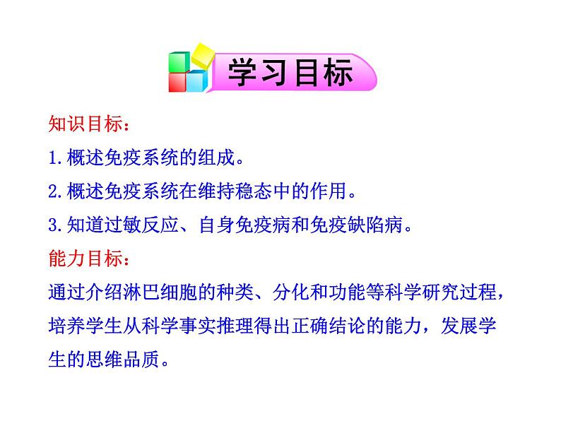 高中生物PPT授课课件（人教版必修3）2.4免疫调节02