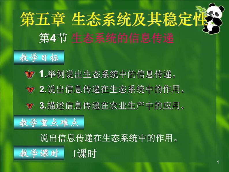 必修3 稳态与环境5.4生态系统的信息传递（35张）第1页