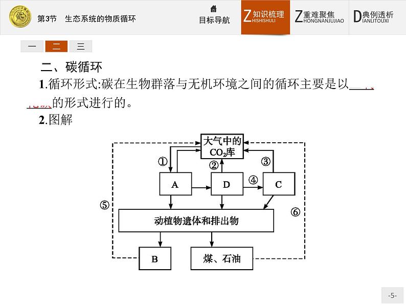 2018版高中生物人教版必修3课件：5.3 生态系统的物质循环05