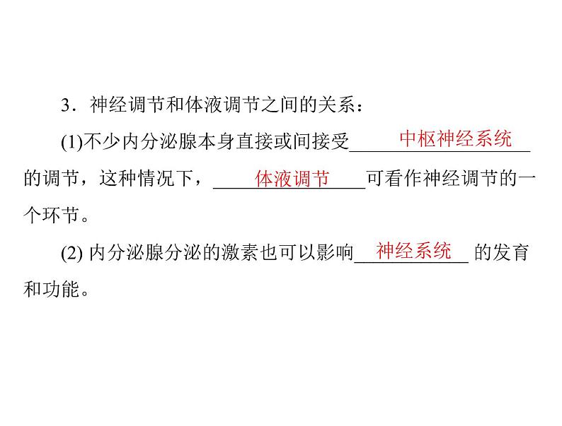 新人教版生物必修三：2.3《神经调节与体液调节的关系》ppt课件（31页）06