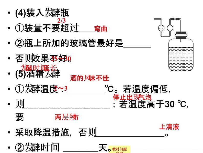 高中生物（浙江专用,浙科版）课件+课时作业-选修一 第三部分  生物技术在食品加工中的应用1-3-506