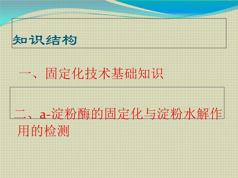 生物：第二部分《实验六 α-淀粉酶的固定化及淀粉水解作用的检测》课件14（浙科版选修1）02