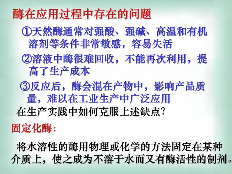 生物：第二部分《实验六 α-淀粉酶的固定化及淀粉水解作用的检测》课件13（浙科版选修1）第6页