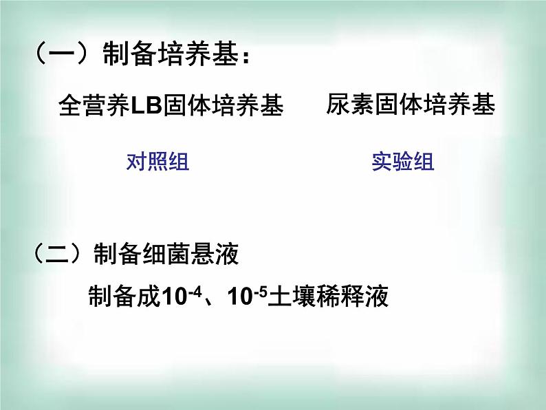 生物：第一部分《实验二 微生物的培养和利用》课件9（浙科版选修1）02