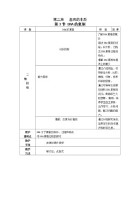 高中生物人教版 (新课标)必修2《遗传与进化》第三章 基因的本质第3节 DNA的复制教案