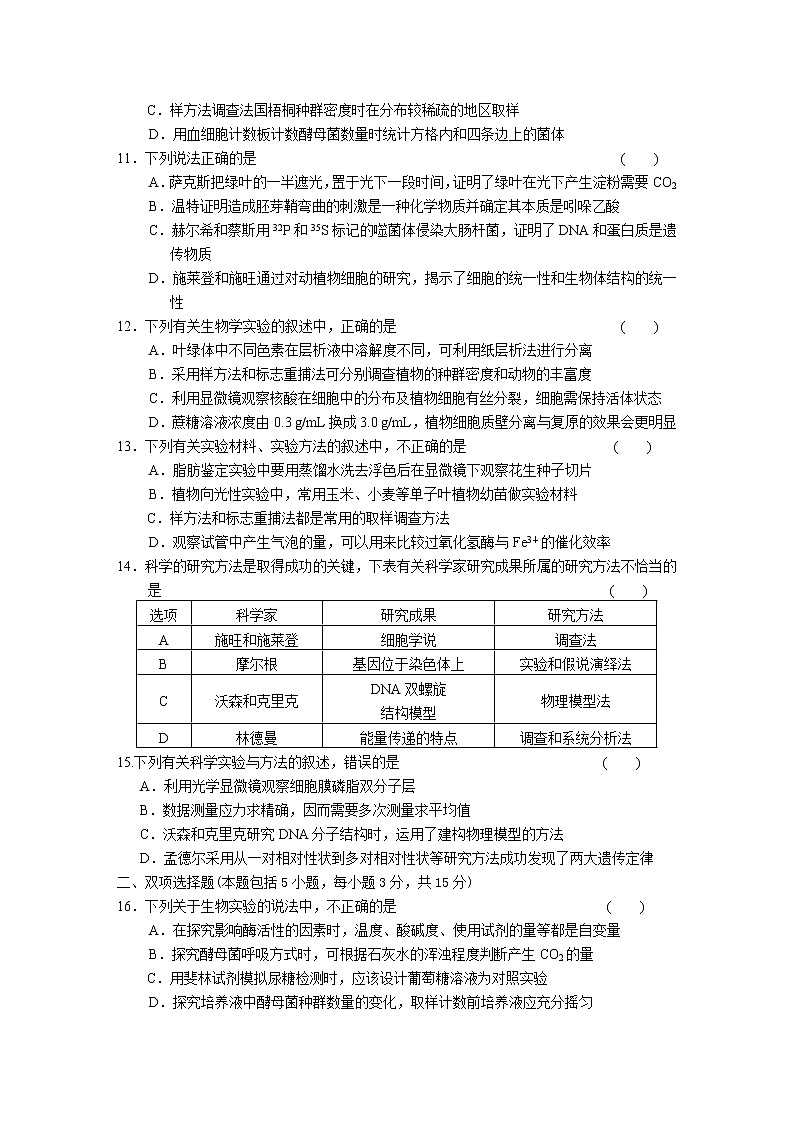 专题7　实验与探究 训练03