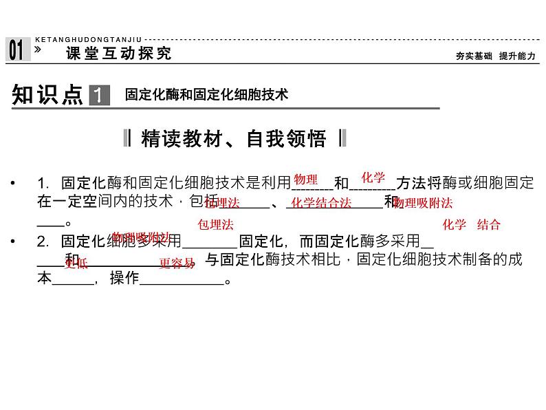 高效课堂同步课件：4-3酵母细胞的固定化（选修1）04