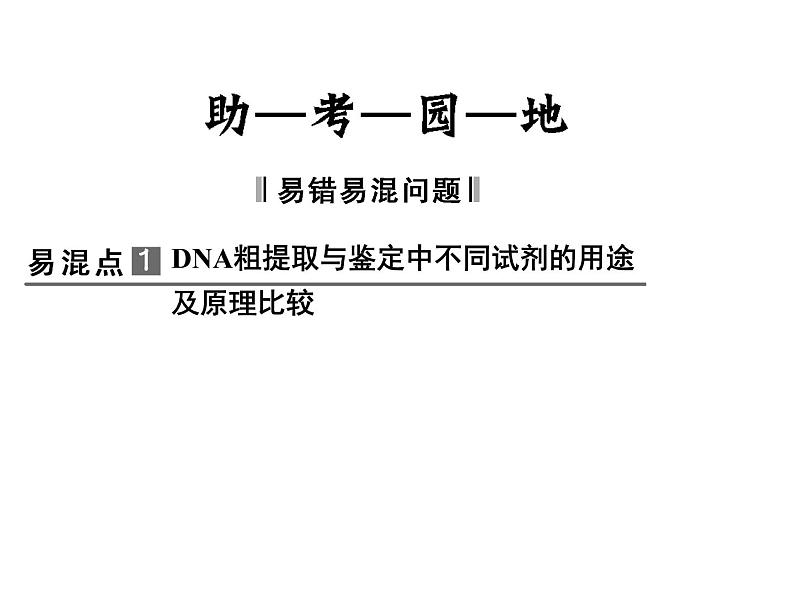 高效课堂同步课件：5专题整合《DNA的蛋白质技术》（选修1）第7页