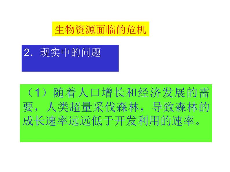 生物：4.3《关注生物资源的合理利用》课件（新人教版选修2）05