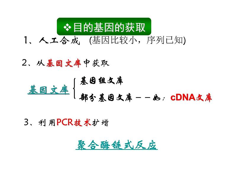 生物：1.2《基因工程的基本操作程序》课件（新人教版选修3）06