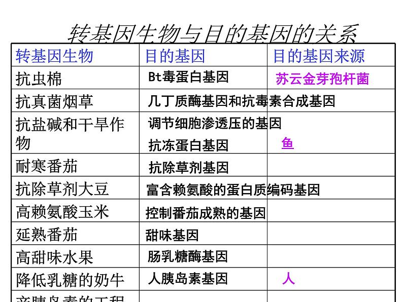 生物：1.3《基因工程的应用》课件1（新人教版选修3）03