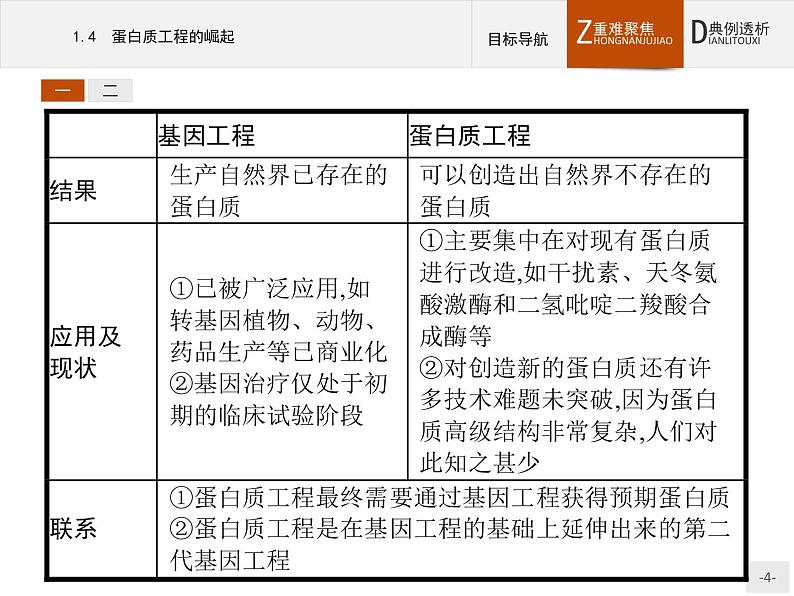 高中生物人教版选修3课件：1.4 蛋白质工程的崛起04