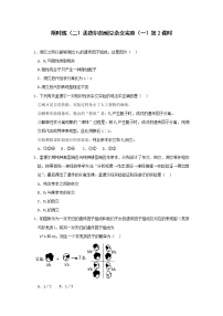 高中生物人教版 (新课标)必修2《遗传与进化》第2节 孟德尔的豌豆杂交实验（二）第2课时精练