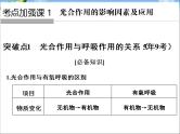 高考生物一轮复习_考点加强课1_光合作用的影响因素及其应用课件_新人教版