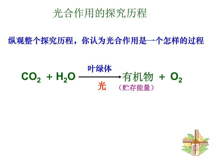 人教版高一生物必修1课件：5.4.2光合作用的发现及过程04