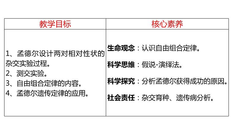 1.2 孟德尔豌豆杂交实验 (二) 课件【新教材】 2020-2021学年人教版（2019）高一生物必修二第2页