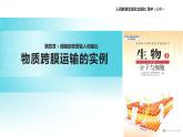 【教学课件】《物质跨膜运输的实例》（人教）